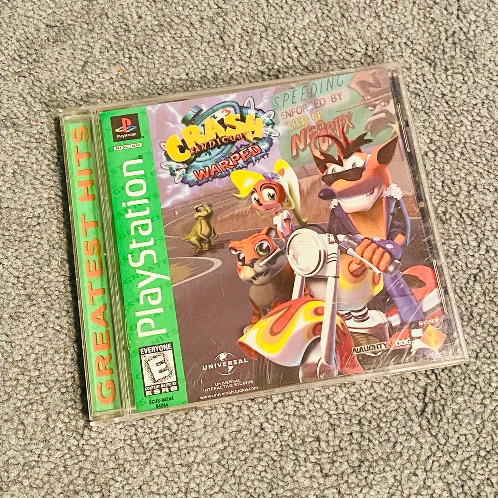 ~Crash Bandicoot Warped~ PS1